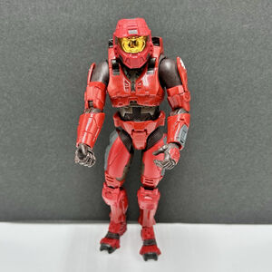 Halo 2 Red Spartan Action Figure 8” Series 4 Joyride Studios Toy